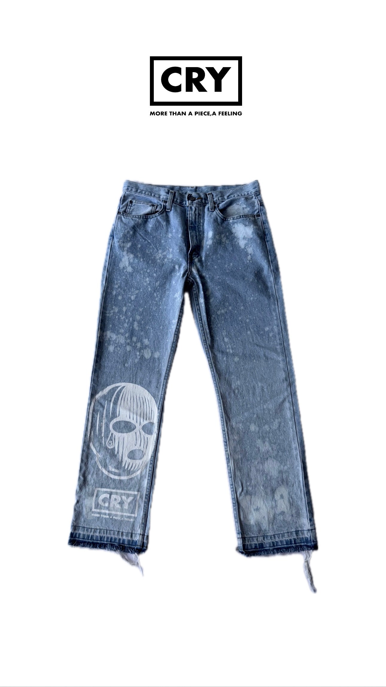 CRY Blue and White Pant 32x32