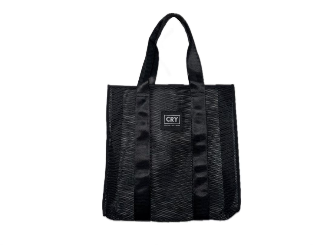 CRY MECH TOTE BAG - BLACK