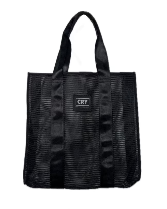 CRY MECH TOTE BAG - BLACK