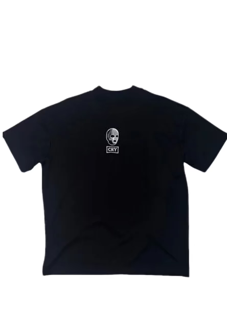Black CRY Oversize Tshirt