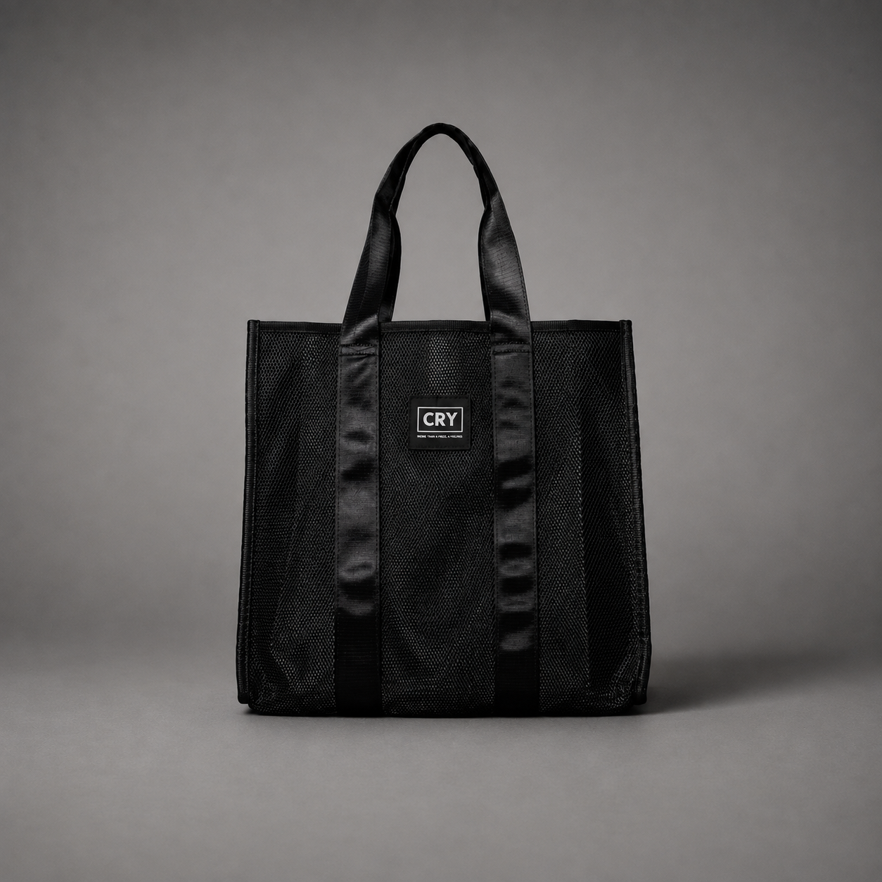 CRY MECH TOTE BAG - BLACK