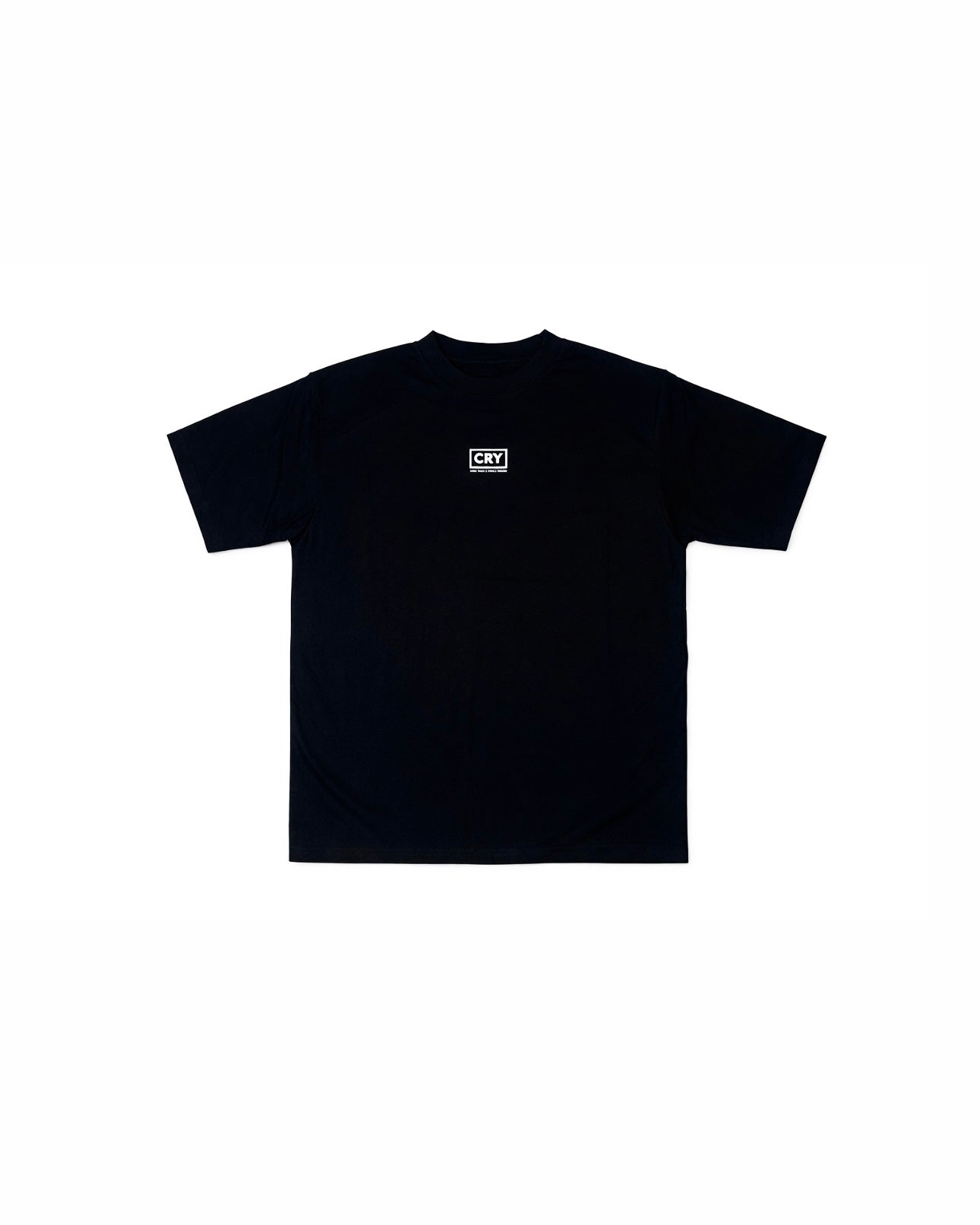 CRY EVERYDAY BLACK TEE